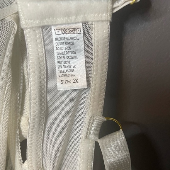 NWT push up teddy bodysuit 2X - Picture 2 of 5